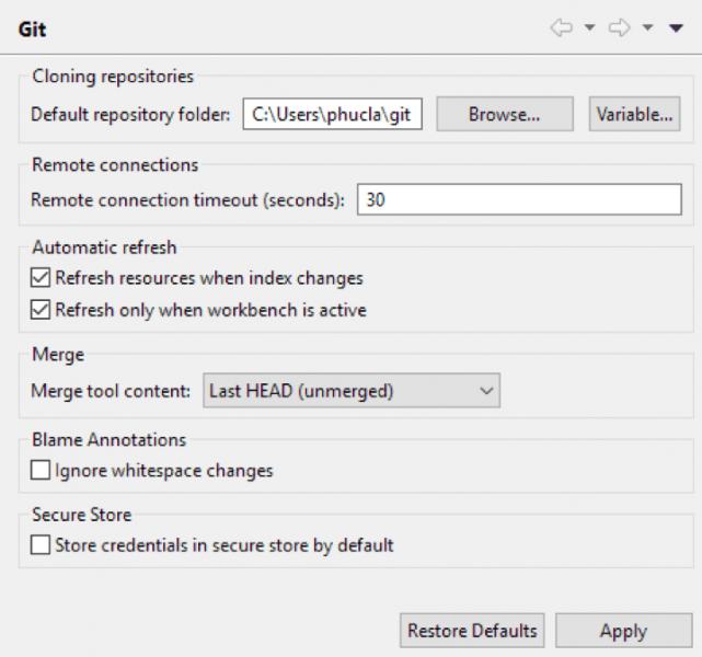 НАСТРОЙКА ИНТЕГРАЦИИ KATALON STUDIO И GIT