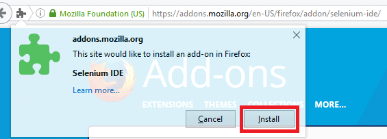 КАК ДЛЯ УСТАНОВКИ SELENIUM IDE, FIRE BUG, ​​FIRE PATH