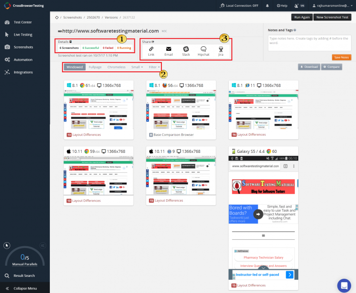 CROSSBROWSERTESTING TOOL ПРАКТИЧЕСКИЙ ОБЗОР