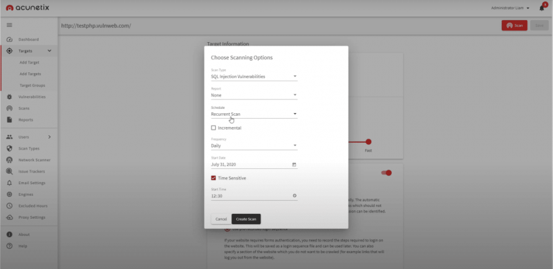 ОБЗОР СКАНЕРА БЕЗОПАСНОСТИ ВЕБ-ПРИЛОЖЕНИЙ ACUNETIX