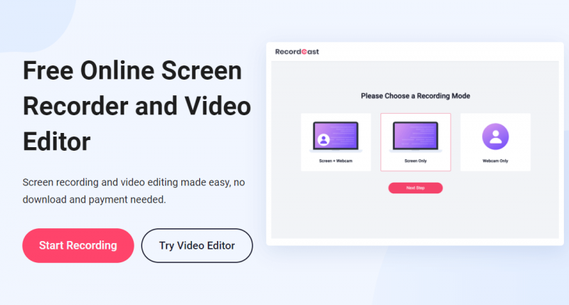 RECORDCAST | БЕСПЛАТНАЯ КОМПЬЮТЕРНАЯ ИНТЕРНЕТ-РЕГИСТРАТОР ЭКРАНА