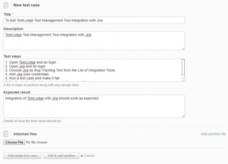 TESTLODGE ИНСТРУМЕНТ УПРАВЛЕНИЯ ТЕСТ-КЕЙСАМИ ИНТЕГРАЦИЯ С JIRA