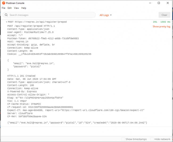 КАК ОТЛАДИТЬ ЗАПУСК КОЛЛЕКЦИИ В POSTMAN