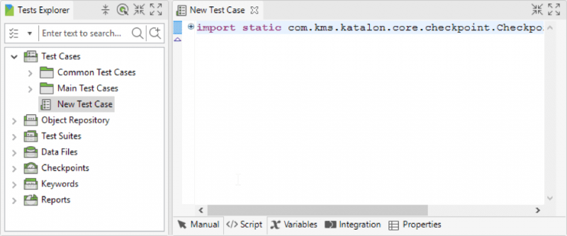 СОЗДАНИЕ ТЕСТ-ПРИМЕРА В РЕЖИМЕ СЦЕНАРИЯ