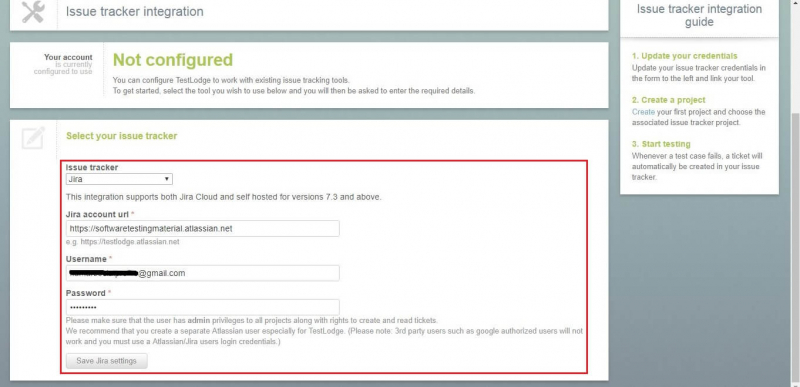 ИНТЕГРАЦИЯ ИНСТРУМЕНТА УПРАВЛЕНИЯ ПРОБЛЕМАМИ TESTLODGE С JIRA