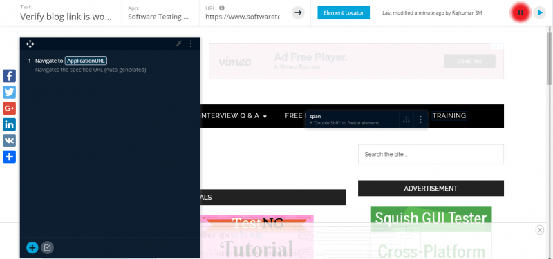 TESTPROJECT TEST AUTOMATION TOOL ОБЗОР МАТЕРИАЛОВ ДЛЯ ТЕСТИРОВАНИЯ ПРОГРАММНОГО ОБЕСПЕЧЕНИЯ