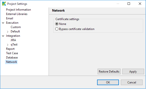 НАСТРОЙКА ПРОЕКТА ТЕСТИРОВАНИЯ API