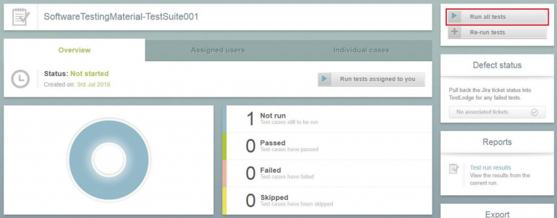TESTLODGE УПРАВЛЕНИЕ ТЕСТ-КЕЙСОМ ИНТЕГРАЦИЯ ИНСТРУМЕНТА С JIRA