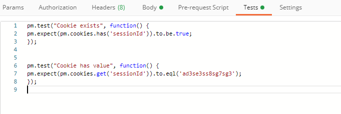 API TEST CASES В POSTMAN С ИСПОЛЬЗОВАНИЕМ JAVASCRIPT