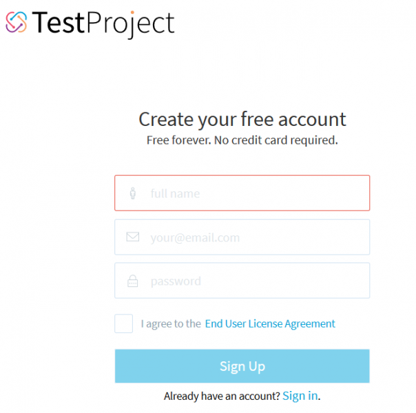 TESTPROJECT OPEN SDK FOR JAVA