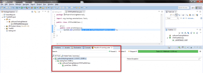 КАК СОЗДАТЬ XML-ФАЙЛ TESTNG И EXECUTE TESTNG.XML FILE
