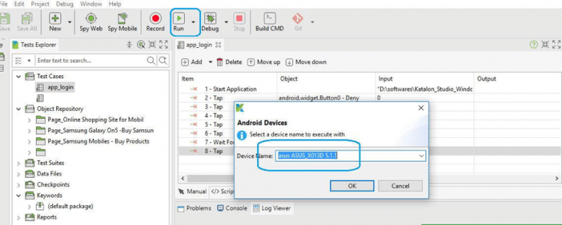 KATALON STUDIO МОБИЛЬНАЯ АВТОМАТИЗАЦИЯ ТЕСТИРОВАНИЯ | МАТЕРИАЛЫ ДЛЯ ТЕСТИРОВАНИЯ ПРОГРАММНОГО ОБЕСПЕЧЕНИЯ