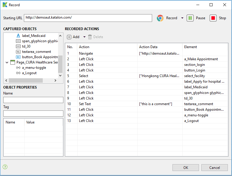 ОБРАЗЕЦ ПРОЕКТА ТЕСТИРОВАНИЯ ВЕБ-АВТОМАТИЗАЦИИ С KATALON STUDIO | МАТЕРИАЛЫ ДЛЯ ТЕСТИРОВАНИЯ ПРОГРАММНОГО ОБЕСПЕЧЕНИЯ