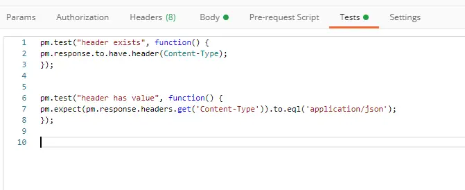 ТЕСТОВЫЕ СЛУЧАИ API В POSTMAN С ИСПОЛЬЗОВАНИЕМ JAVASCRIPT
