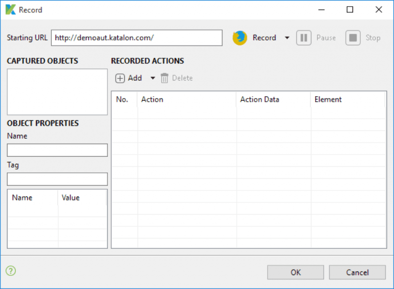 CREATING ТЕСТОВЫЙ ПРИМЕР С ИСПОЛЬЗОВАНИЕМ УТИЛИТЫ WEB RECORDER