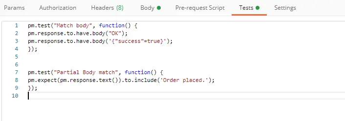 ТЕСТОВЫЕ СЛУЧАИ API В POSTMAN С ИСПОЛЬЗОВАНИЕМ JAVASCRIPT