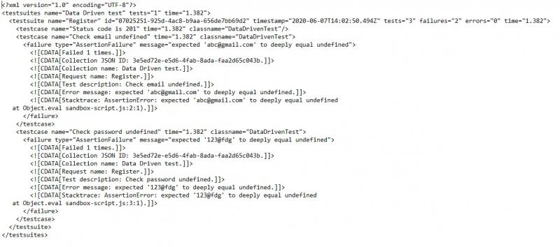 ГЕНЕРИРУЙТЕ ОТЧЕТЫ NEWMAN ON JENKINS
