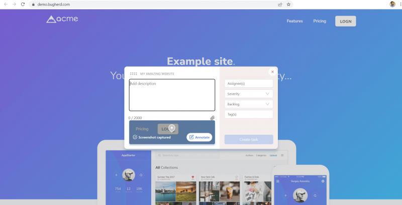 BUGHERD REVIEW 2023: ИНСТРУМЕНТ ОТСЛЕЖИВАНИЯ ОШИБОК И ПРОГРАММНОЕ ОБЕСПЕЧЕНИЕ ВИЗУАЛЬНОЙ ОБРАТНОЙ СВЯЗИ
