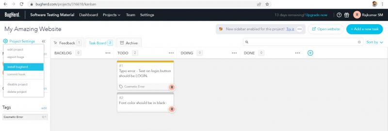 ОБЗОР BUGHERD 2023: ИНСТРУМЕНТ ОТСЛЕЖИВАНИЯ ОШИБОК И ПРОГРАММНОЕ ОБЕСПЕЧЕНИЕ ВИЗУАЛЬНОЙ ОБРАТНОЙ СВЯЗИ