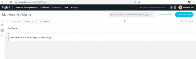 ОБЗОР BUGHERD 2023: ИНСТРУМЕНТ ОТСЛЕЖИВАНИЯ ОШИБОК И ПРОГРАММНОЕ ОБЕСПЕЧЕНИЕ ВИЗУАЛЬНОЙ ОБРАТНОЙ СВЯЗИ